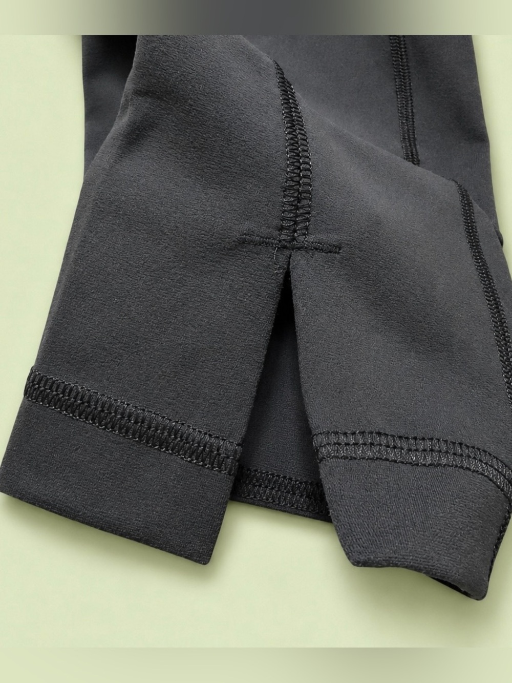 lululemon Black Leggings Wunder Train High Rise Tight 25” *Hem Slit - Picture 6 of 6
